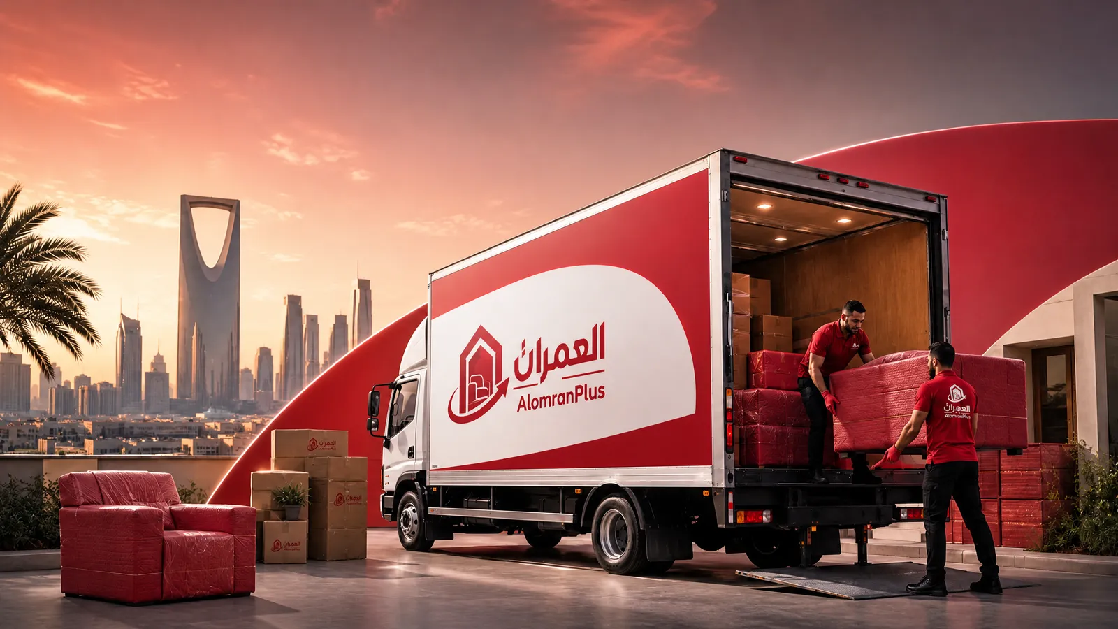 مرحبا بكم في شركة العمران لنقل الاثاث